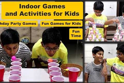 6 Indoor Games and Activities for kids at home | Birthday Party Games for Kids | Summer Games (2024)