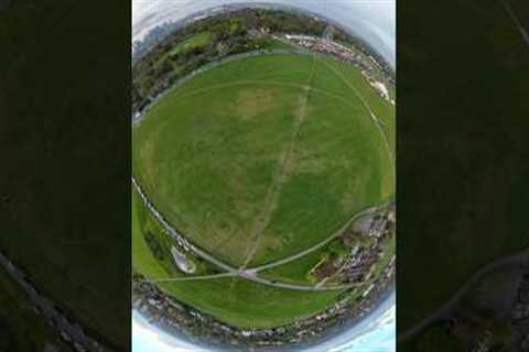 DJI mini 4 pro testing the asteroid mode in Greenwich park #drone