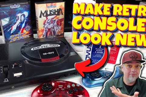 Make Your RETRO Consoles Look NEW! EASILY Remove Scratches, Shine &amp; Protect Your System!