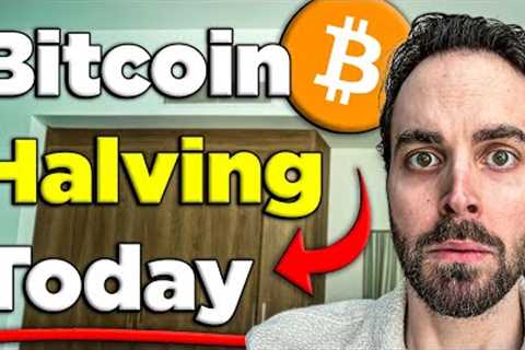 Bitcoin Halving Today Explained - My Price Prediction AFTER