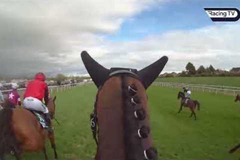 An incredible view of the 2024 Grand National - watch from the saddle aboard Meetingofthewaters