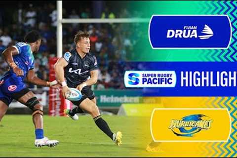 HIGHLIGHTS | FIJIAN DRUA v HURRICANES | Super Rugby Pacific 2024 | Round 9