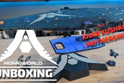 Homeworld 3 Collector's Edition Unboxing the Khar Kushan Mothership