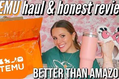 TEMU vs. AMAZON: is it *really* cheaper/better??? $400 Haul + Review!