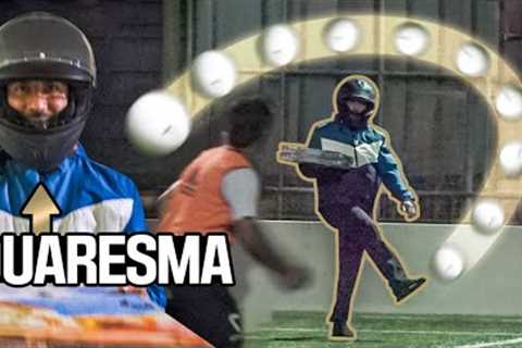 QUARESMA DISGUISED AS PIZZA DELIVERY MAN PLAYS FOOTBALL (EPIC PRANK)