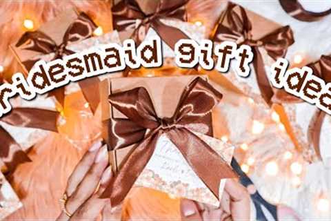 SOUVENIR IDEAS 🥂 for bridesmaids • affordable • handmade • wedding gifts • rustic crafts • DIY