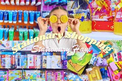 Stationary Shopping | Vlog |Stationery Haul|Aesthetic|Cute| Back to School Supplies Shopping| Daraz