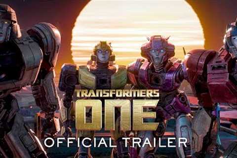 Transformers One | Official Trailer (2024) - Chris Hemsworth, Brian Tyree Henry, Scarlett Johansson