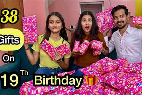 Surprising Payal with 38 Gifts on her 19th Birthday