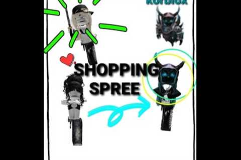 shopping spree on roblox ! (buying korblox)!