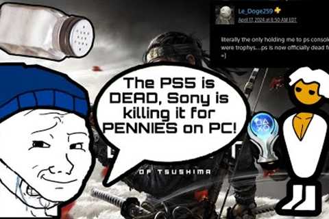 PlayStation Fanboys GO BALLISTIC After Sony Adds TROPHIES To Ghost Of Tsushima PC