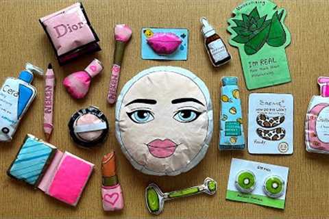 ❄️ Paper Diy ❄️ Roblox Baddie Skincare and Makeup 💖 Blind Bag Paper | satisfying ASMR | NEKEN DANA