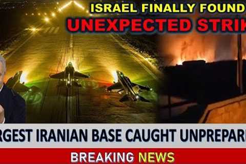Big Surprise for Iran! 3 Israeli F-35 fighters suddenly appear over Iran's largest base in Iraq