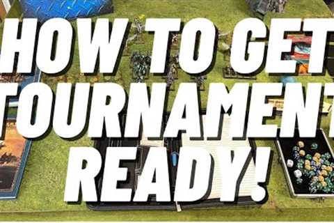 Get Tournament Ready with me for The Old World event in Warhammer World!