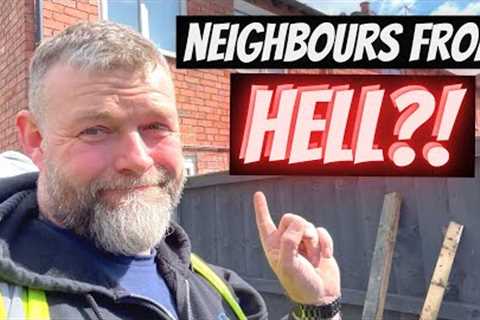 Bloody Nightmare Neighbours &amp; we continue the RESIN driveway!