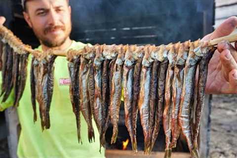 Cooking &amp; Preserving Hooligan Fish | Sourdough Focaccia with Pesto