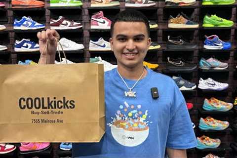 WeGotKicks Goes Shopping For Sneakers At COOLKICKS