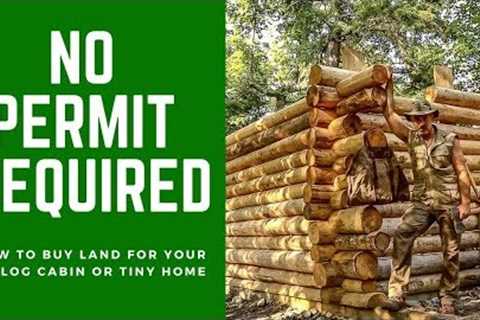 No Permit Required! How to Buy Land for Your Off Grid Log Cabin or Tiny Home in Canada