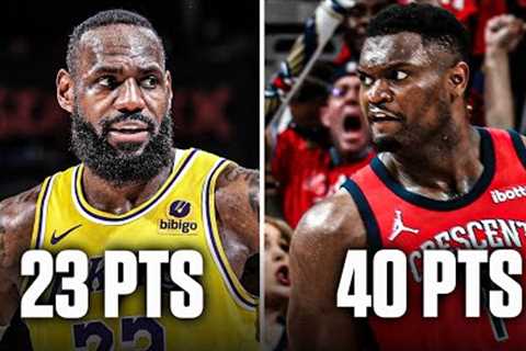 LeBron James vs. Zion Williamson: Former No. 1 picks BATTLE for a playoff spot | NBA on ESPN