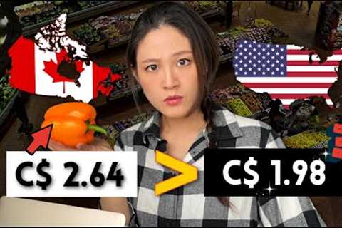 Why are groceries in Canada more expensive?🥩🍍💰