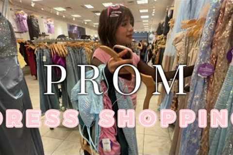 PROM DRESS SHOPPING 👗🛍️