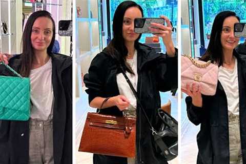 PRE-LOVED LONDON LUXURY SHOPPING VLOG 2023 🇬🇧 Chanel, LV, Dior, YSL, Fendi, Hermes