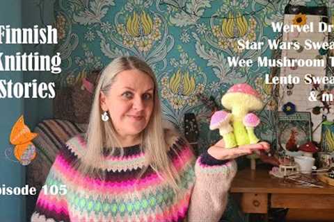 Finnish Knitting Stories - Episode 105: three finished objects &amp; more snow