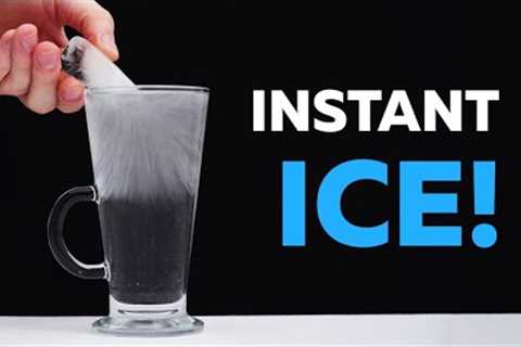 9 AMAZING ICE experiments you must see (4k)
