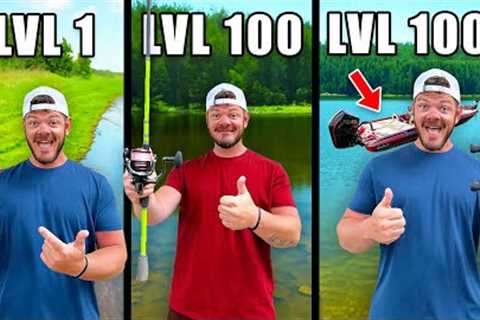 Level 1 to 1000 Fishing Gear Challenge!