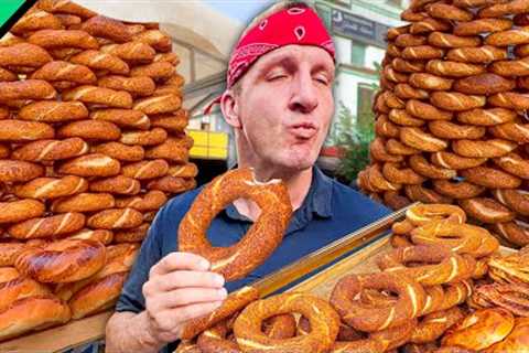 Eating Turkish Street Food For 24 Hours in Istanbul!! Is This Asian Food??