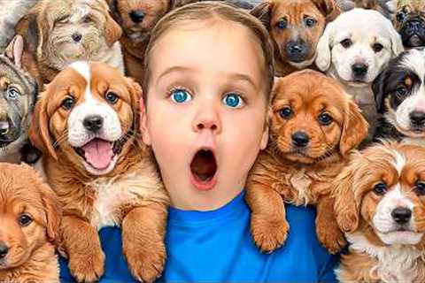 Surprising Daughter with New Dog