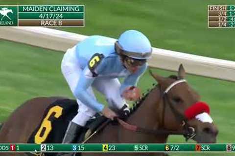 Indy Magic Wins Race 8 At Keenland. Full Race Weds. April 17, 2024. Olivier Finishes 4th.
