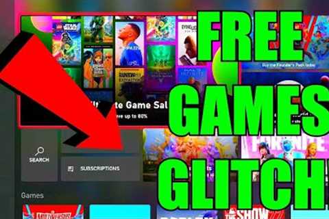 *NEW* GET FREE GAMES XBOX! | XBOX ONE FREE GAMES GLITCH! | XBOX SERIES X FREE GAMES GLITCH! AUGUST