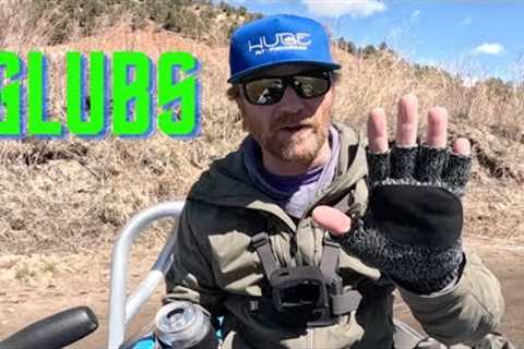 GLOVES for FISHING with flies to catch FISH