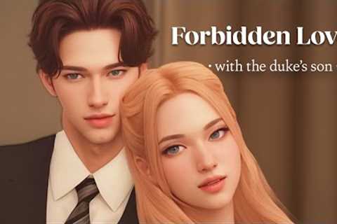 Forbidden Love with The Duke's Son ❤️ 1850s | Sims 4 Love Story