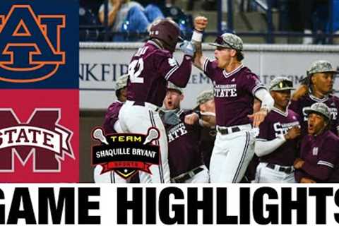Auburn vs Mississippi State Highlights [GAME 2] | NCAA Baseball Highlights | 2024 College Baseball