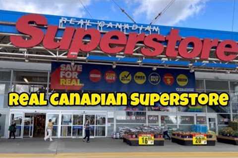 Grocery Shopping at Real Canadian Superstore | British Columbia | Canada