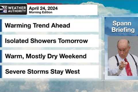 James Spann's Morning Briefing - Wednesday 4.24.24