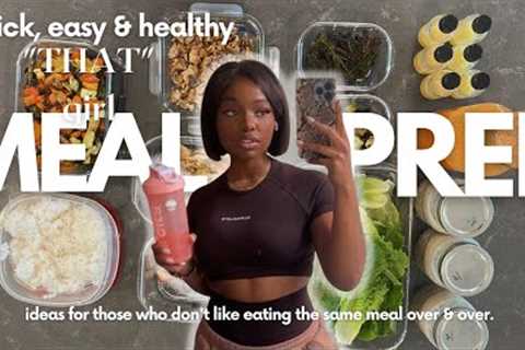 MEAL PREP FOR WEIGHT LOSS &amp; MUSCLE GAINS | High Protein Meals | Quick and Easy Meal Ideas 2022..