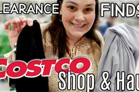 Costco Shop &amp; Haul | Clearance Clothing Haul!