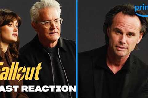 Walton Goggins, Ella Purnell &amp; The Cast Of Fallout React to Scenes | Fallout | Prime Video