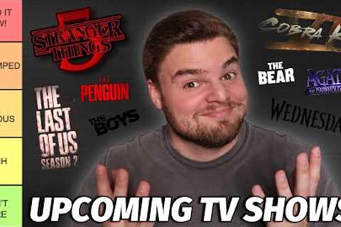 Upcoming TV Shows Ranked by Excitement! (TIER LIST)