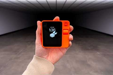rabbit r1 Unboxing and Hands-on