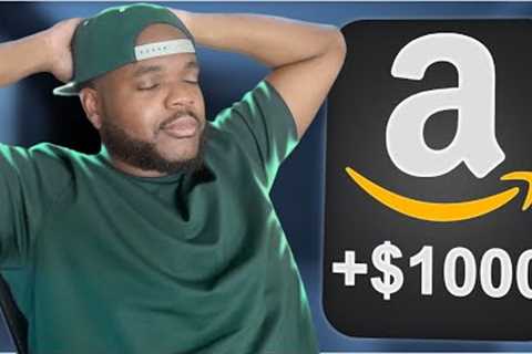 Laziest Way To Make Money Online On AMAZON In 2024 (FOR BEGINNERS)