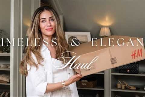 TIMELESS SHOPPING AT H&amp;M | LORO PIANA ON A BUDGET, WHAT I BOUGHT FOR MY BIRTHDAY | Lydia Millen