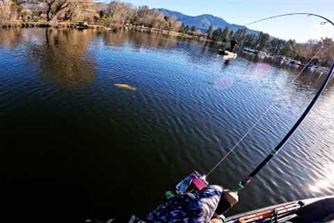 Mini Jig Fishing For Monster Trout - Lake Hemet - TIPS AND TRICKS