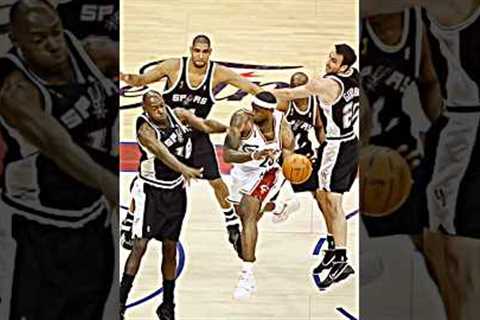 5 players are needed to GUARD Lebron James 😳 #shorts