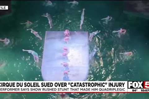 Las Vegas performer sues Cirque Du Soleil for negligence after suffering ‘catastrophic’ injuries...