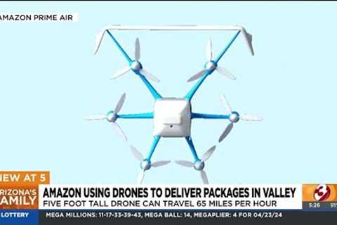 Amazon unveils drone that'll deliver packages in Phoenix area