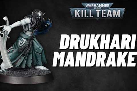 New Drukhari Mandrakes team tutorial for Kill Team: Nightmare!  #drukhari